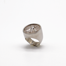 Cargar imagen en el visor de la galería, Anillo  Abeja Redondo plata 950