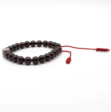 Cargar imagen en el visor de la galería, Pulsera Logo Granate plata 950
