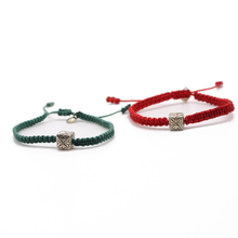 Cargar imagen en el visor de la galería, Pulsera Tejida Logo plata 950