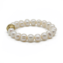 Cargar imagen en el visor de la galería, Pulsera perlas plata 950 - Joyeria Cristina Fernandez