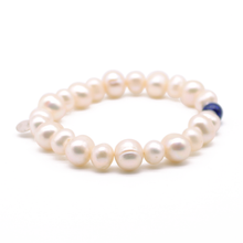 Cargar imagen en el visor de la galería, Pulsera Perla Lapislazuli plata 950