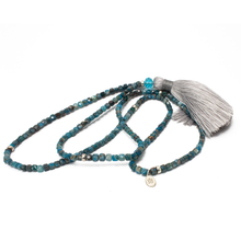 Cargar imagen en el visor de la galería, Collar Largo Hepatita plata 950