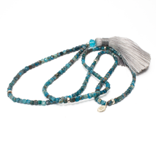 Cargar imagen en el visor de la galería, Collar Largo Hepatita plata 950