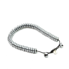Cargar imagen en el visor de la galería, Pulsera Hematita Plateada