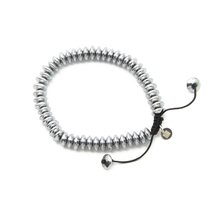 Cargar imagen en el visor de la galería, Pulsera Hematita Plateada