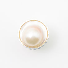 Cargar imagen en el visor de la galería, Anillo Fina Madre Perla Niko plata 950