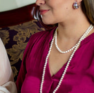 Collar Hueso Broche plata 950