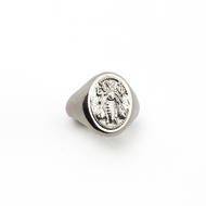 Anillo Avizpa Oval plata 950