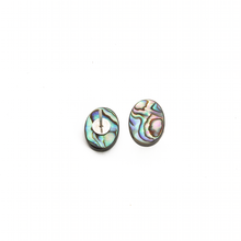 Cargar imagen en el visor de la galería, Arete Abulon Oval,  plata 950
