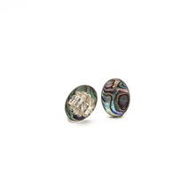 Cargar imagen en el visor de la galería, Arete Abulon Oval,  plata 950
