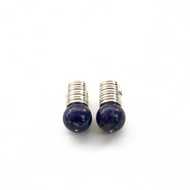 Arete Cono Rayado, plata 950