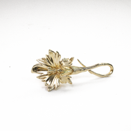 Broche Flor Tabasco, plata 950