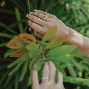 Anillo Logo Oro 14k