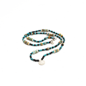 Collar Turquesa Janus plata 950