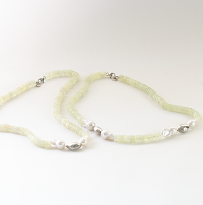 Collar Prehinte 2 piezas plata 950