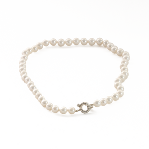 Collar Perla plata 950