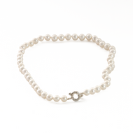 Collar Perla plata 950
