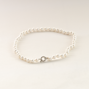 Collar Perla plata 950