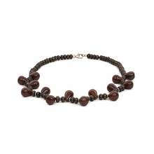 Cargar imagen en el visor de la galería, Collar Bronzonite plata 950
