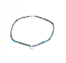 Cargar imagen en el visor de la galería, Collar Hepatita estrella, plata 950

