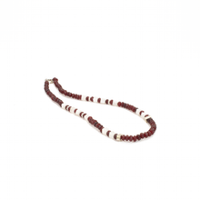 Cargar imagen en el visor de la galería, Collar Granate y Piedra Luna, plata 950
