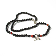Collar Cola de Ballena Volcanica plata 950