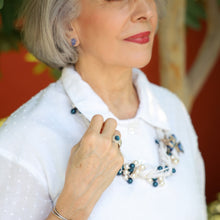 Cargar imagen en el visor de la galería, Anillo Intaglio2 Ojo de Halcón plata 950
