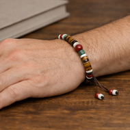 Pulsera Ojo de Tigre plata 950