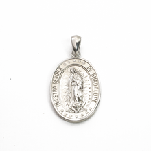 Cargar imagen en el visor de la galería, Dije Nuestra Señora de Guadalupe, plata 950
