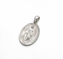 Cargar imagen en el visor de la galería, Dije Virgen Milagrosa, plata 950
