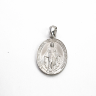 Dije Virgen Milagrosa, plata 950