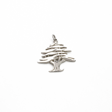 Cargar imagen en el visor de la galería, Dije Cedro Libanes, plata 950

