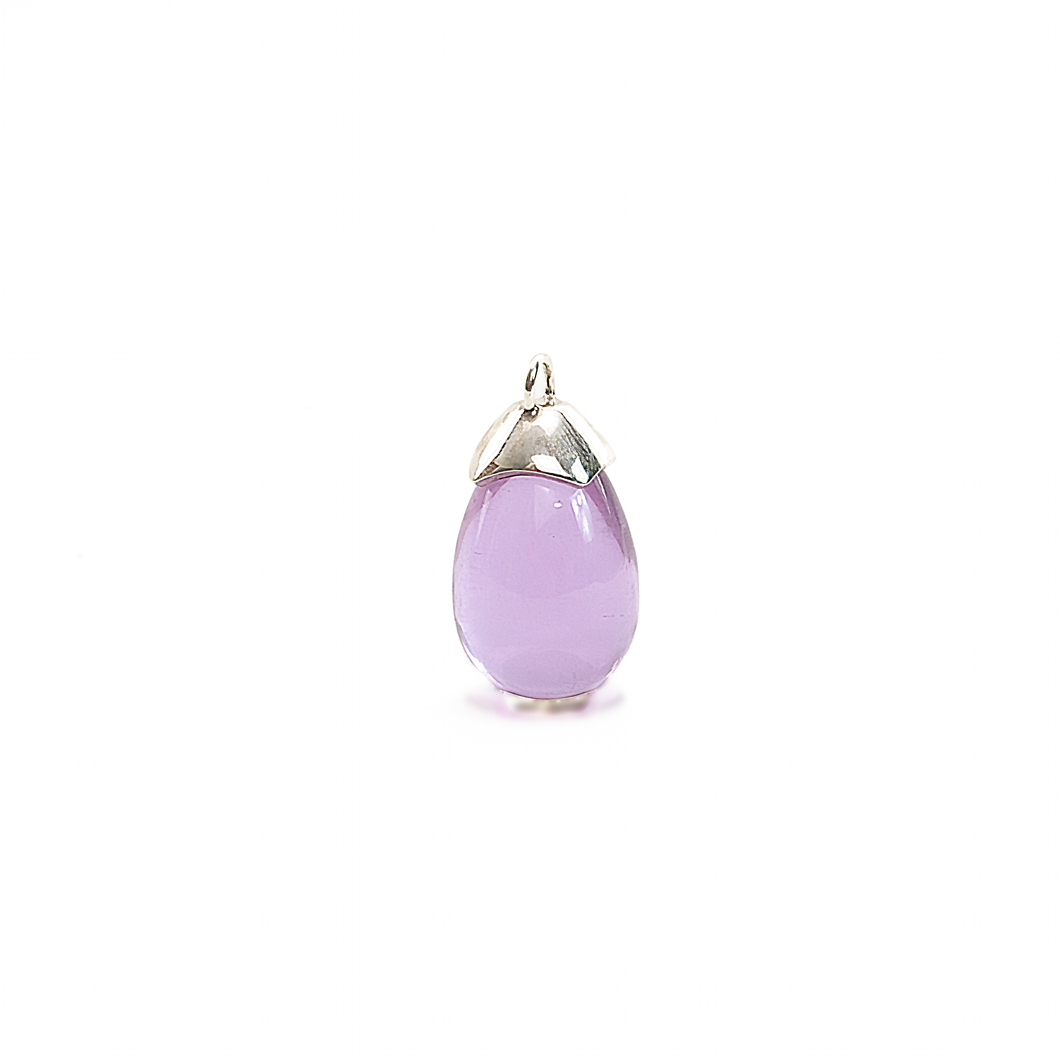 Dije Calabazo Amatista, plata 950