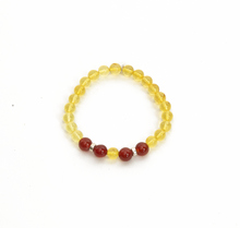 Cargar imagen en el visor de la galería, Pulsera Ambar y Cornalina pata 950
