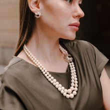 Cargar imagen en el visor de la galería, Collar Erizo de Mar Coral Rosa, plata 950
