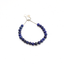 Cargar imagen en el visor de la galería, Pulsera Lapislázuli, plata 950
