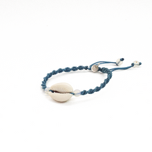 Cargar imagen en el visor de la galería, Pulsera Tejida Shell, plata 950
