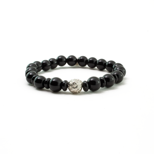 Pulsera Onix Donas plata 950