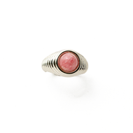 Anillo Micheline Rodocrosita plata 950