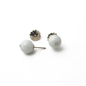 Arete Broquel Coral plata 950
