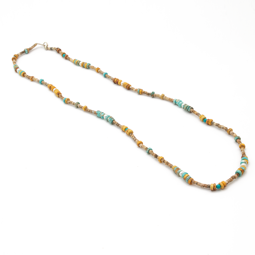 Collar Jasper Turquesa Perla plata 950