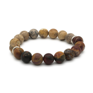 Pulsera Jasper plata 950
