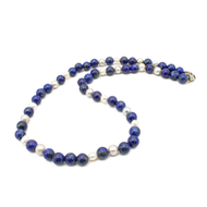 Collar Lapislázuli  plata 950