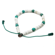Pulsera Luna y Turquesa plata 950