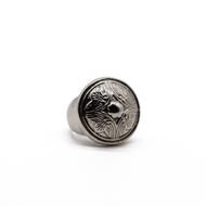 Anillo Flor plata 950