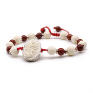 Pulsera virgen de Guadalupe plata 950 - Joyeria Cristina Fernandez
