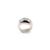 Anillo Logo plata 950
