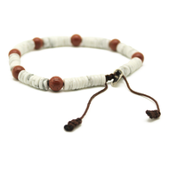 Pulsera Jasper, Luna plata 950