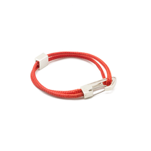 Cargar imagen en el visor de la galería, Pulsera Llavero plata 950
