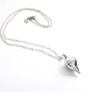 Collar trompo plata 950 - Joyeria Cristina Fernandez
